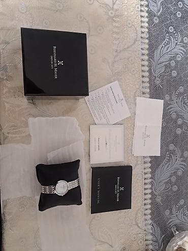 Eynəklər: Qol saatı, Bernhard Mayer, rəng - Gümüşü — 2