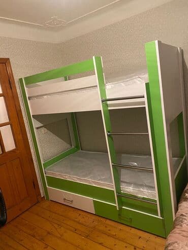 oglan ucun hediyeler: Oğlan və qız üçün, Yeni, Çarpayı, Matras ilə, Siyirməli, Laminat — 3