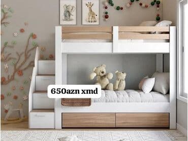 Yeni, Təknəfərlik çarpayı, Bazasız, Matras ilə, Siyirməli