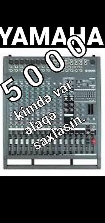 panasonic music centre: Kimdə varsa əlaqə saxlasın. xarab vəziyyətdə olmasın. Yamaha 5000 — 1