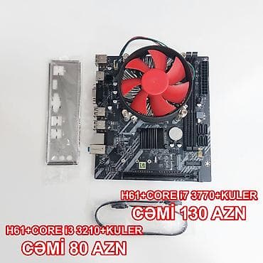 Ana Plata "DDR3 LGA 1155 Alfa H61 Bundle" Bundan ucuz ancaq