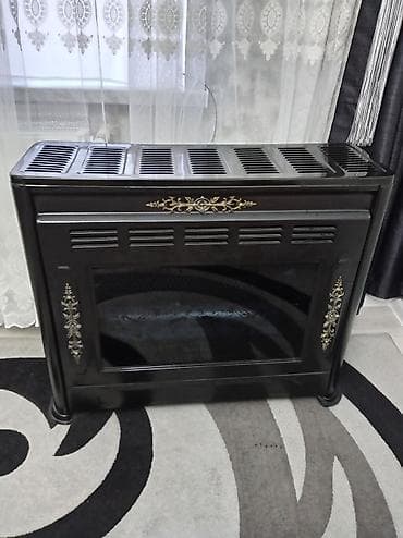Qaz sobası – dekorativ elektrikli kamin üslubunda-ən böyük