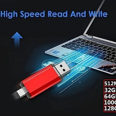 🚨128gb -15azn 🚨Yaddaş Hecmi -128gb☀️ hem telefona hemde kompütere