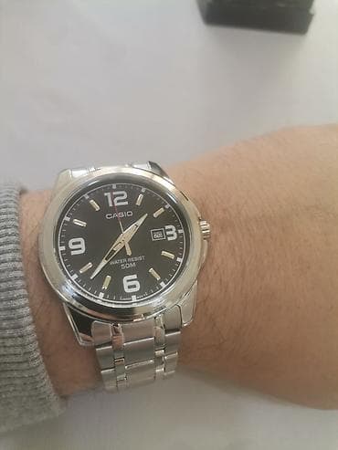 samsung gear: Qol saatı casio originaldi polad matreal qiymətdə cüzi endirim olacaq — 1