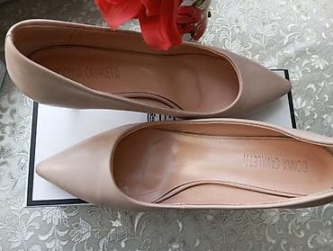 Tuflilər, Ölçü: 40, rəng - Bej, İşlənmiş