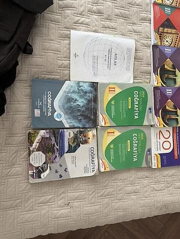 Coğrafiya üzrə dərs vəsaitləri və test toplusu dəsti Məhsulun — 1