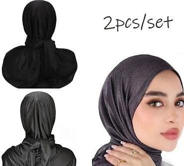 2 ədəd dəstdə qadın hicab dəsti - Material: yüngül, nəfəsalan, axıcı lalafo.az -da 2 ədəd dəstdə qadın hicab dəsti - Material: yüngül, nəfəsalan, axıcı