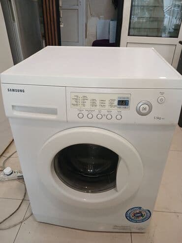 xarab paltaryuyan alisi: Paltaryuyan maşın Samsung, 6 kq, İşlənmiş, Avtomat, Qurutma var, Kredit yoxdur, Ünvandan götürmə, Pulsuz çatdırılma, Ödənişli çatdırılma — 3
