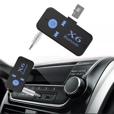 radyo: BT - X6 Wireless, Bluetooth AUX adapteri telefonunuzu və ya AUX — 3