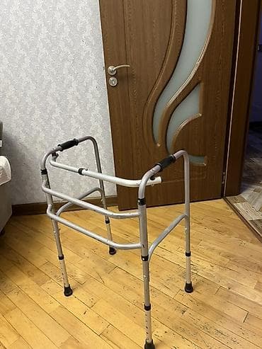 Ходунки, костыли, трости, роллаторы: Yüngül aluminiyum gəzinti çərçivəsi (rolatorsuz model) - Material — 3