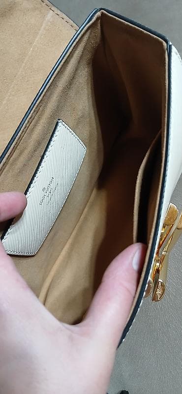 louis vuitton çanta: Louis Vuitton V Tote çiyin/əl çantası - Material: Epi dəri — 3