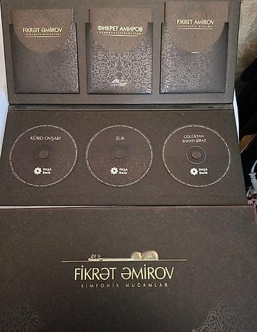 CD, DVD диски и кассеты: Kolleksiya nəşri olan Fikrət Əmirovun simfonik muğamları PASHA Bank-ın — 1