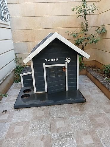 Taxta it evi (həyətyanı və ya balkon üçün uyğun) - Material