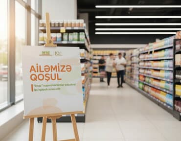 Satış məsləhətçisi tələb olunur, Təcrübəsiz, Aylıq ödəniş