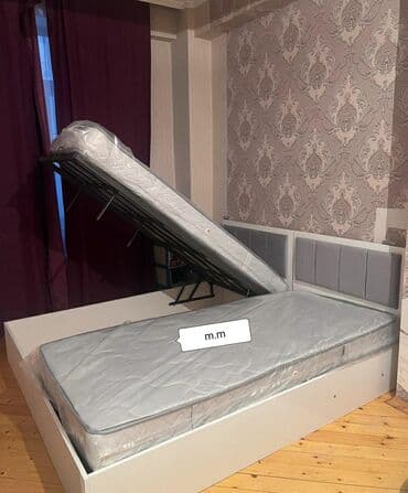 tek adamliq kravat: Yeni, Təknəfərlik çarpayı, Bazasız, Matras ilə, Siyirməsiz, Azərbaycan — 8