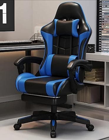 ofis kreslosu: Təkərli, Qolları tənzimlənmir, Süni dəri — 4