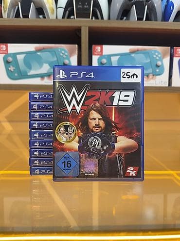 WWE 2k19-PS4 diski Oyun diski tam işlək vəziyyətdədir, heç bir cızığı at lalafo.az WWE 2k19-PS4 diski Oyun diski tam işlək vəziyyətdədir, heç bir cızığı