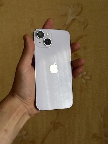 IPhone 14, 128 GB, Deep Purple, Sənədlərlə, Zəmanət, Face ID