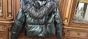 moncler bakı: Moncler qadın qış gödəkçəsi - Rəng: tünd metalik boz (parlaq — 3