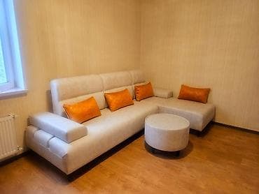 складные стулья: Künc divan dəsti - Müasir dizaynlı L‑şəkilli künc divan: açıq bej — 1