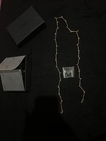 Misho 22 K gold plated Eynek uchun aksessuar ve boyunbagi kimide — 3