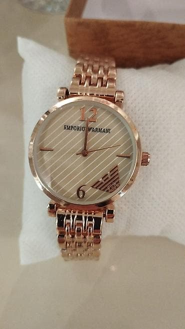 Qol saatı, Emporio Armani, rəng - Qızılı — 2