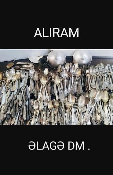 qızıl əşyalar: Xidmət: Gümüş məmulatların alınması Açıqlama: - Hər növ gümüş qəbul — 2