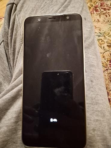 panel kamera: Samsung Galaxy A6 Plus, 32 GB, rəng - Qara, Barmaq izi — 3