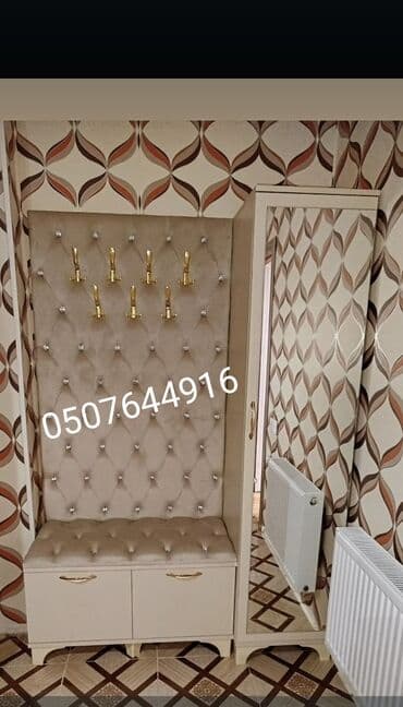 Düz dolab, Dəhliz üçün, Ayaqqabı üçün, Açılan, Quraşdırıla bilən, 2 qapılı