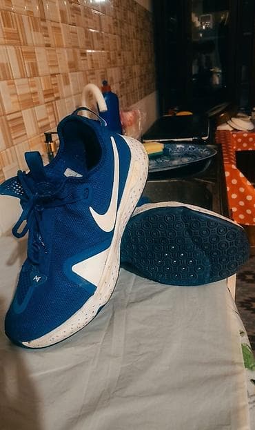 g shock saat: Başlıq Nike Kyrie 5 — Mavi/Ağ İdman Ayaqqabısı Elan mətni Nike — 2