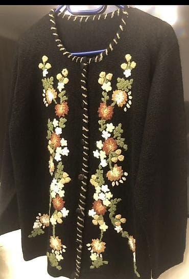cins: Yuqoslaviya istehsalı,XL-52-54 razmer,qara yun jaket. Demək olar heç — 1