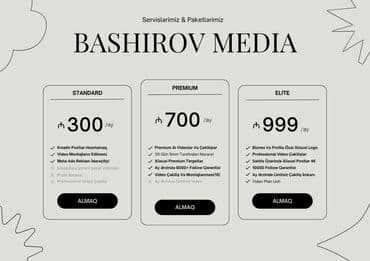 услуги smm: SMM menecer, 5 ildən artıq təcrübə, Natamam iş günü — 3