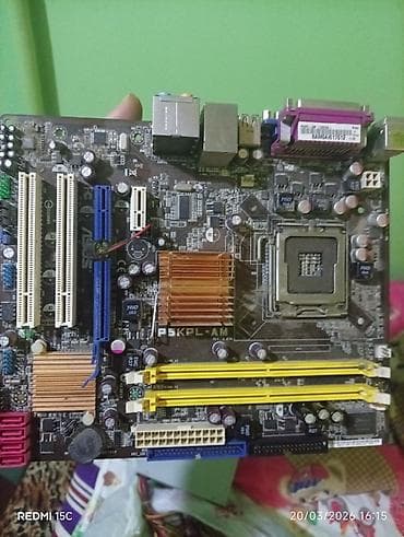 komputer hisseleri: İ5 2 nesil E 7400 core 2 duo E5700 Ram 2 gb ddr3 1333 mhz H61 plata — 3