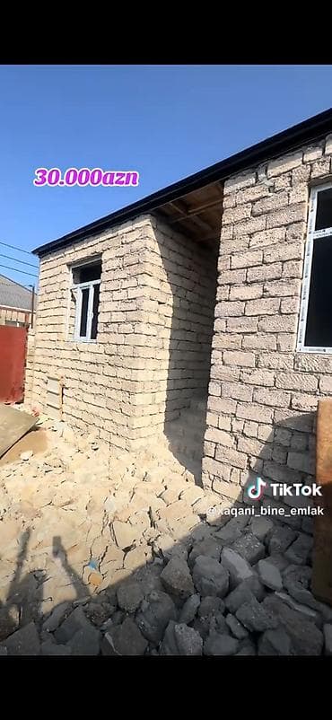 zigda heyet evi: Binə 3 otaqlı, 95 kv. m, Kredit yoxdur, Təmirsiz — 3