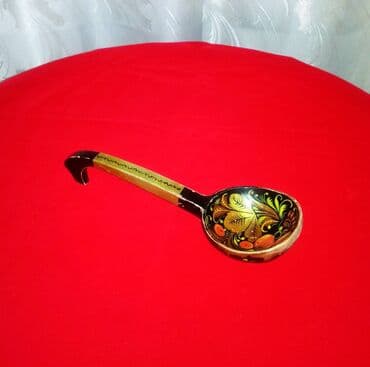 qaşıq dəsti: Qaşıq. Yalnız bir dənə movcuddur. Ложка. В наличии только одна — 1