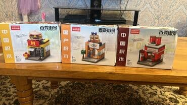 oyuncaq özüboşaldan maşınlar: Mini Lego Cafeler — 1