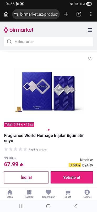 kişi: HOMAGE kişi ətiri Qalıcılığı çox möhtəşəmdir. Özümdə istifadə edirəm — 2