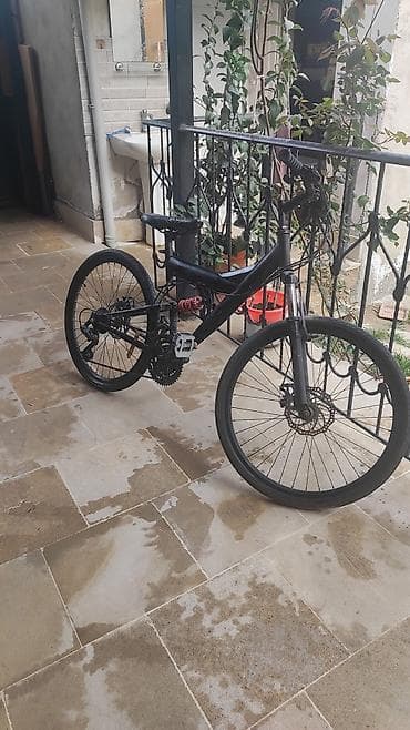 saat dəsti: Dağ/şosse tipli velosiped - Tam amortizasiya: ön amortizator vilkası — 4