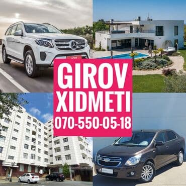 faizsiz kreditlə maşın: Girov Xidmeti Avtomobil Girovu (Avto Kredit) ve Her nov Dasinmaz Emlak — 1