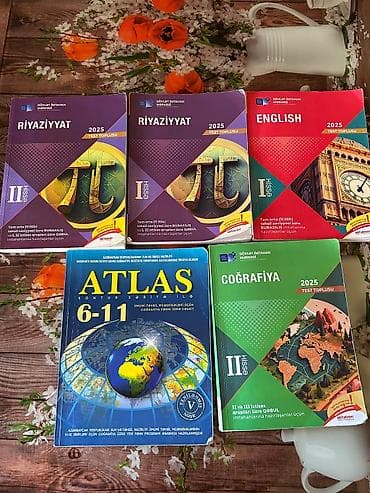 DİM 2025 Test Topluları və Atlas dəsti - Riyaziyyat 2025 Test Toplusu lalafo.az -da DİM 2025 Test Topluları və Atlas dəsti - Riyaziyyat 2025 Test Toplusu