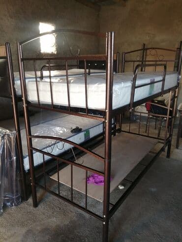 demir kravat: Yeni, Təknəfərlik çarpayı, Bazasız, Matras ilə, Siyirməsiz, Azərbaycan — 6