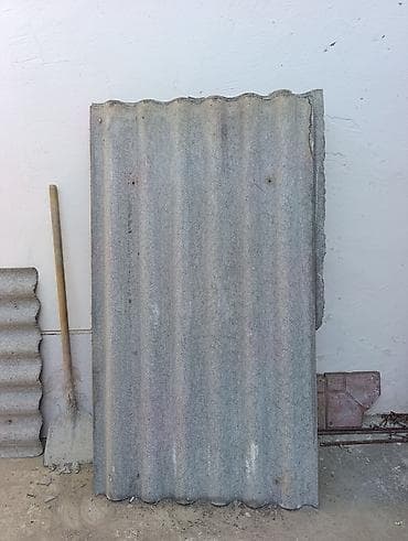 şıfer: Dalğalı şifer vərəqi - Material: fibrosement, dalğalı profil - Rəng — 1