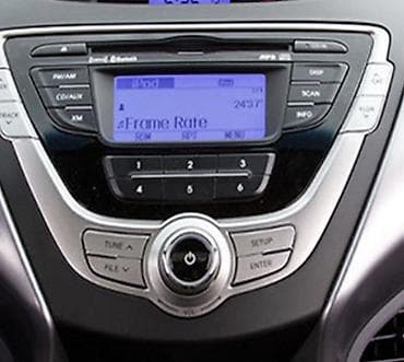 ucuz parca: Hyundai Accent/Verna (2011–2012üçün orijinal multimedia/radio başlığı — 3