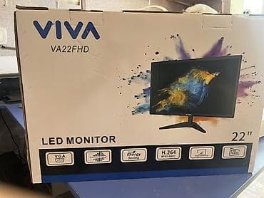 smart android box: VIVA VA22FHD LED Monitor – 22" Xüsusiyyətlər: - Ekran: 22 düym, FHD — 1