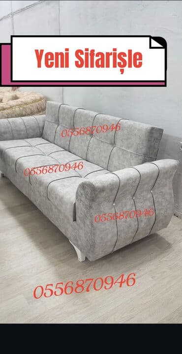 divani: Divan, Qonaq otağı üçün, Parça, Bazalı, Açılan, Kitab — 8