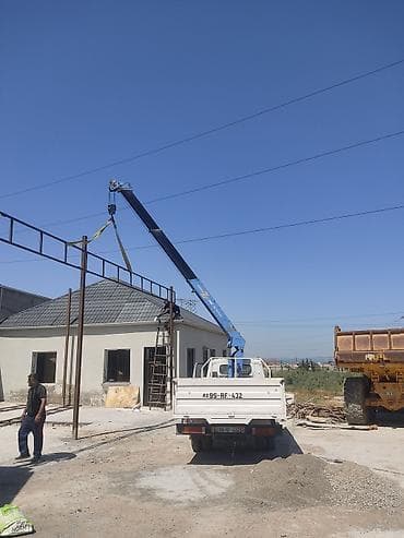 azerbaycanda belarus traktor satisi: Avtokran xidməti – yükqaldırma və montaj işləri - Yükqaldırma: metal — 7