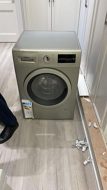 ptiminutka temiri: Paltaryuyan maşın Bosch, 8 kq, Yeni, Avtomat, Qurutma var, Kredit yoxdur, Ünvandan götürmə — 1