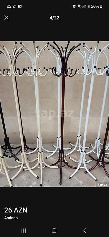 paltar asilgan: Nazikler- 26 azn qalinlar - 45 azn Metall paltar asılqanı – şaquli — 5