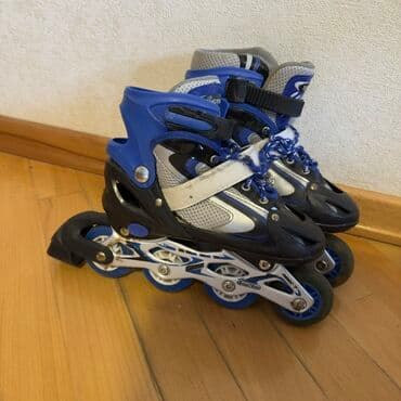 uşaqlar üçün tekerli krosovkalar: Uşaq/yeniyetmə üçün tənzimlənən inline konki (roller skeyt) - Brend — 1