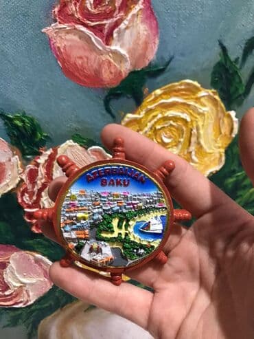 maqnit setka: Fiqur, rəng - Göy — 4